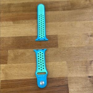 Apple Watch Nike Mint Green/ Blue Band